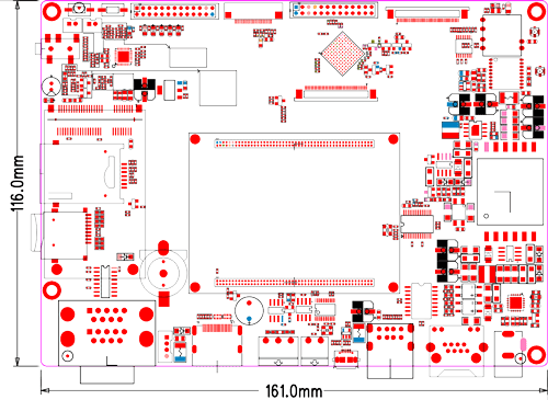 EM3188 V1 PCB