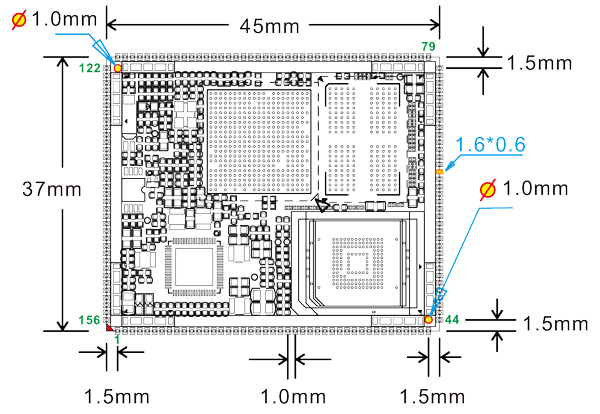 CM3326S-PCB-Dimension