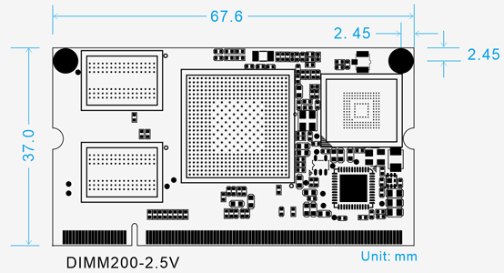 CMIMX7 PCB dimension