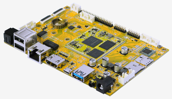 RK3566 single board conputer-angle