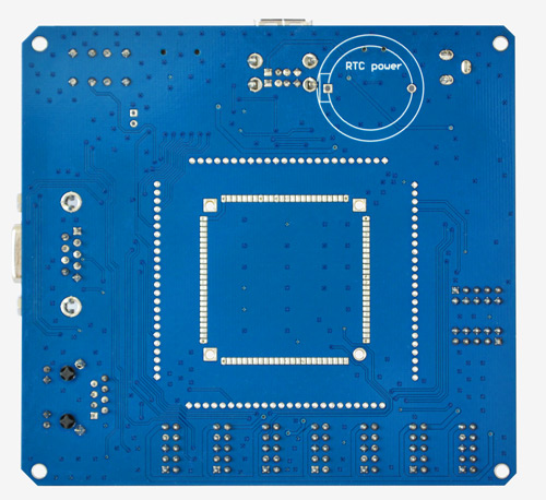 KIT9G25-development-board-rear