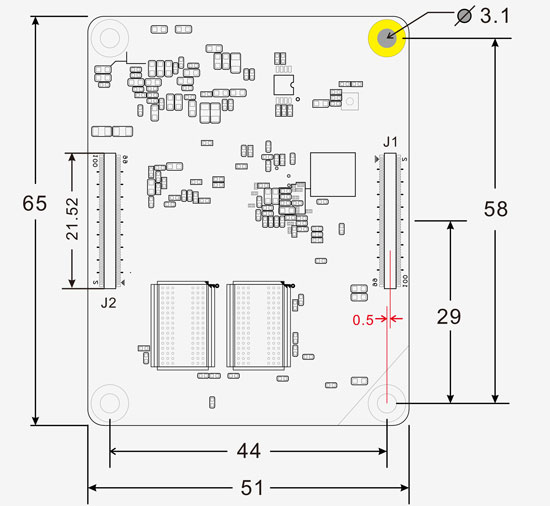 MINI507_PCB_dimension