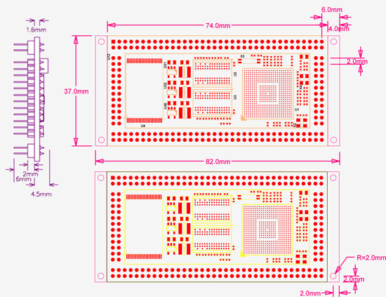 MINI210-III pcb