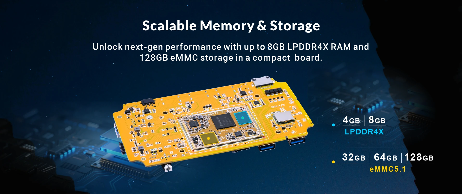 Rockchip RK3576 compact board